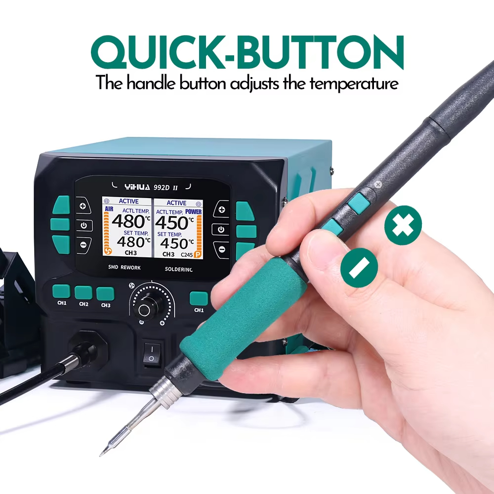 YIHUA 992D-II Soldering Statio - C210 Precision Soldering Station review and price