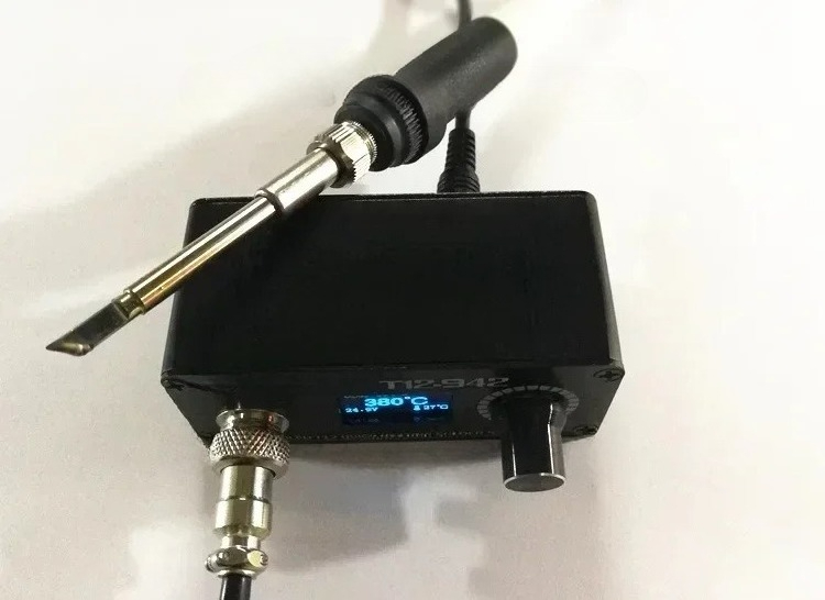 MINI T12 STC OLED Digital Sold - T12 Soldering Station Oled review and price