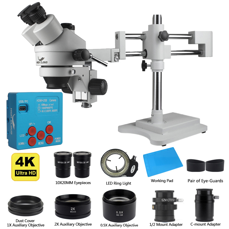 48MP HDMI USB Industrial Camer - Simul-Focal Industrial Microscope 4K Hdmi review and price