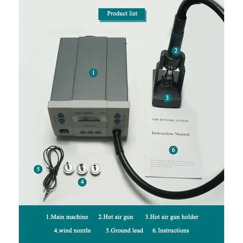 861DW Hot Air Rework Station 1 - Hot Air Rework Station 861Dw review and price