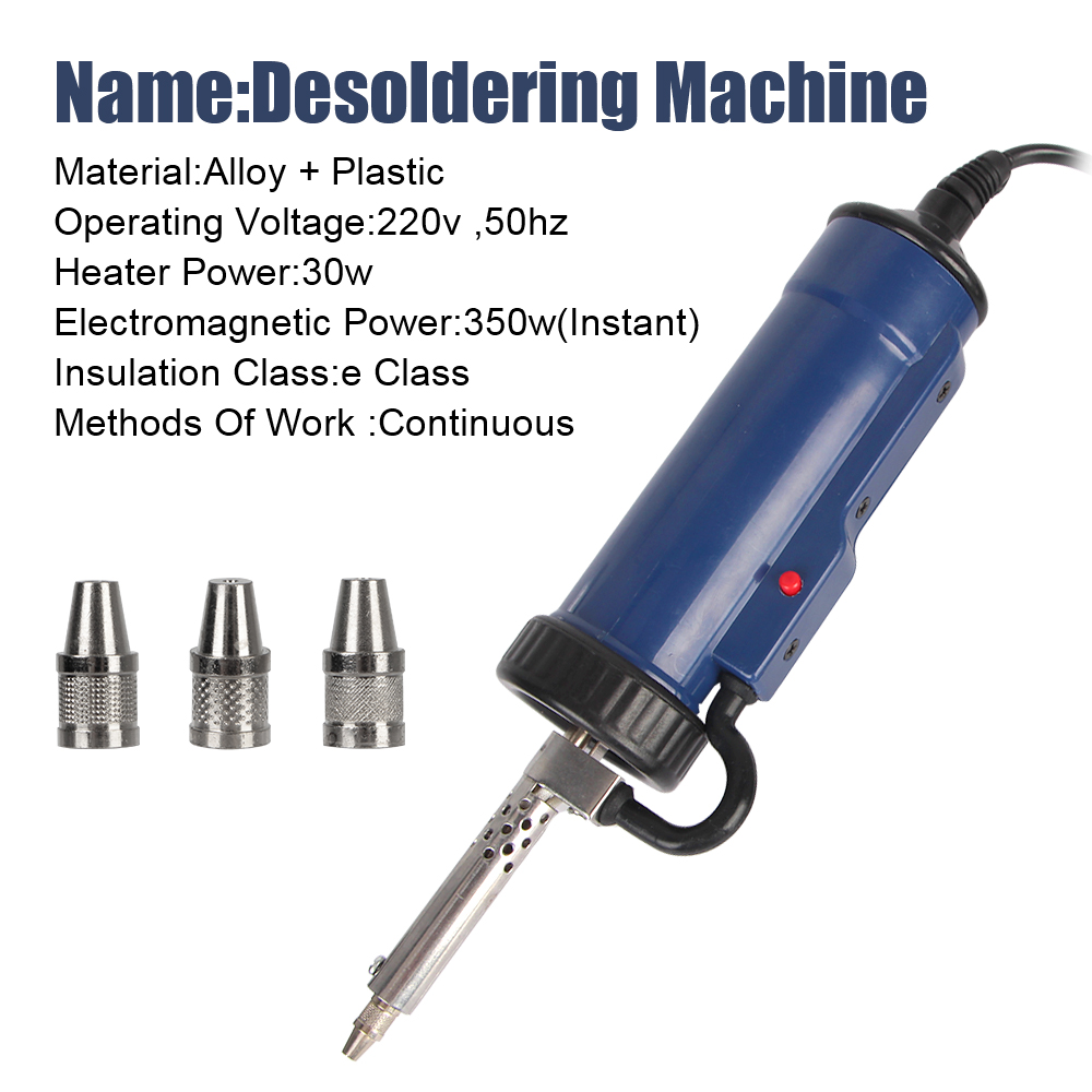 Automatic Remove Pump with 3 S - Desoldering Pump Electric Vacuum Station review and price